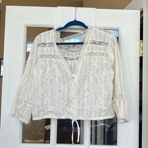 Free People Lace Top